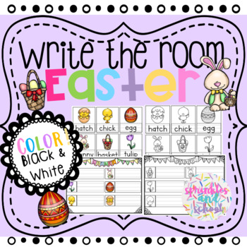 Preview of Write the Room EASTER