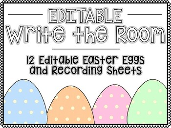 Preview of Write the Room | Easter Eggs