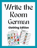 Write the Room German - Clothing Edition