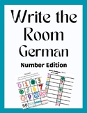 Write the Room German - Number Edition