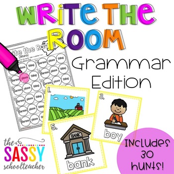 Preview of Write the Room Grammar Edition (30 hunts for the year!)