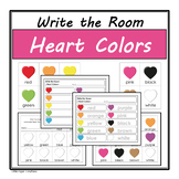 Write the Room Heart Colors