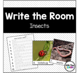 Write the Room: Insects [10 photo cards + 2 recording sheets!]