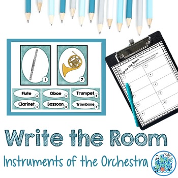 Preview of Write the Room - Instruments of the Orchestra