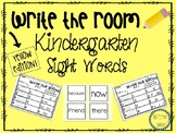 Write the Room Kindergarten Sight Words