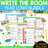 Write the Room Kindergarten Year Long BUNDLE | 52 Themes Included