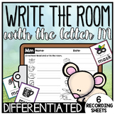 Write the Room - Letter M - Differentiated Kindergarten Li
