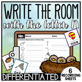 Write the Room - Letter N - Differentiated Kindergarten Li