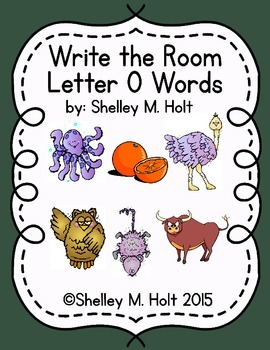 Short O Vowel Sound (Otto the Octopus Reading Loop) by Excited2Learn