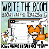 Write the Room - Letter X - Differentiated Kindergarten Li