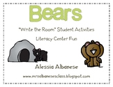 Write the Room Literacy Center - Bears