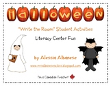 Write the Room Literacy Center - Halloween