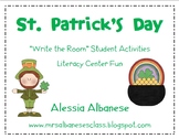 Write the Room Literacy Center - St. Patrick's Day
