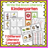 Write the Room Literacy, Write the Room Kindergarten