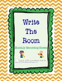 Write the Room Monthly Recording Sheets