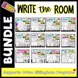 Write the Room Phonics BUNDLE Worksheets, Sorting, Matching