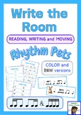 Write the Room PETS THEME - Kodaly rhythms 2 sixteenth notes