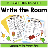Write the Room | Phonics-Based Encoding Practice for 1st Grade