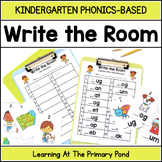 Write the Room | Phonics-Based Encoding Practice for Kindergarten