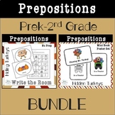 DOLLAR DEAL Write the Room Prepositions Hiding Turkeys Activities