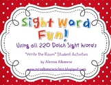 Write the Room Sight Word Fun! {All Dolch Words Included}