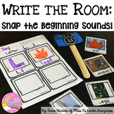 Write the Room: Snap the Beginning Sounds with Real Photos
