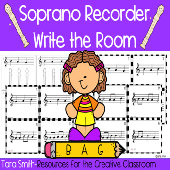 Preview of Soprano Recorder-"Write the Room"  BAG
