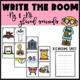 Write the Room & Sort: -ng & -nk Glued Sounds