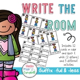 Write the Room | Suffix -less and -ful