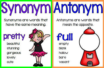 Write The Room Synonyms Antonyms Mixed