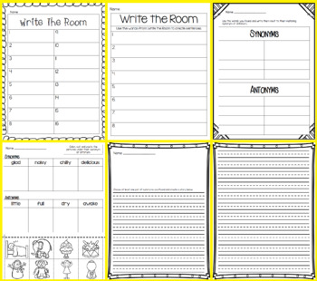 Write The Room Synonyms Antonyms Mixed