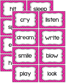 Write the Room - Verbs by Zippity Zumwalt | Teachers Pay Teachers