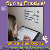 Write the Room Spring Freebie!!