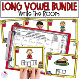 Long Vowels - CVCE - Vowel Teams - Write the Room - Fun Ph