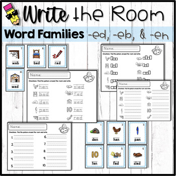 Eb Word Family Teaching Resources | TPT