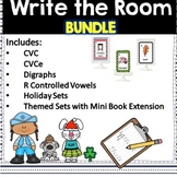 Write the Room Year Long Bundle - Phonics, Holidays, and Themes