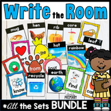 Write the Room Vocabulary, Phonics, Word Search Activities