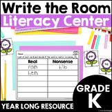 Write the Room Kindergarten ELA Centers Literacy & Phonics
