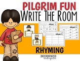 Write the Room for Rhyming Fun - November -Differentiated