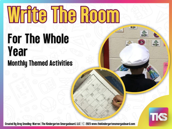 Preview of Write the Room for the Whole Year!