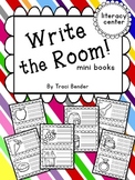 Write the Room mini books {Literacy Center}