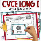 Long I - CVCE Words - Magic E - Write the Room - Phonics Cards