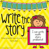 Write the Story - Writing Math Word Problems