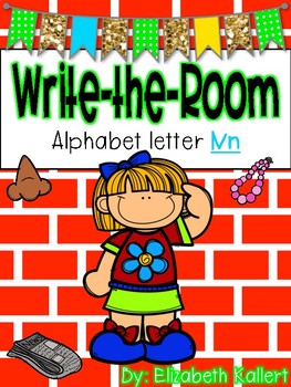 Write the room: Alphabet Letter N by Elizabeth Kallert | TPT