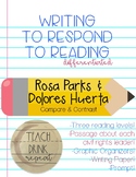 Write to Respond to Reading: Rosa and Dolores #WeHoldThese