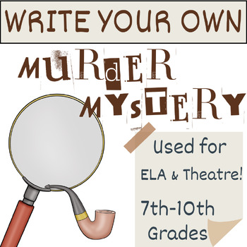 Preview of Write your own - Murder Mystery - Court Case - Speech, Theatre, Debate, English