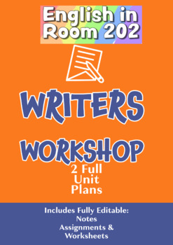 Preview of Writer Workshops Unit plans