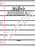 Writer's Journal with 50 Prompts