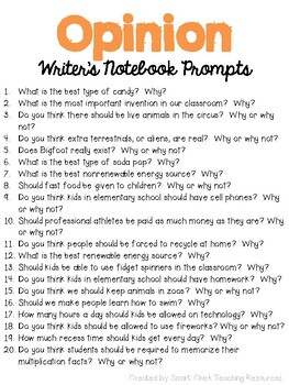 How to Use a Writer's Notebook in the Classroom, Resources & Prompts