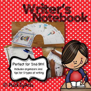 Preview of Writer's Notebook Organizers and Dividers